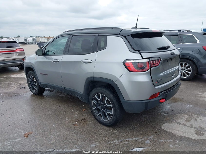 Vin: 3c4njddb6kt721483, lot: 46687253, jeep compass trailhawk 4x4 20193