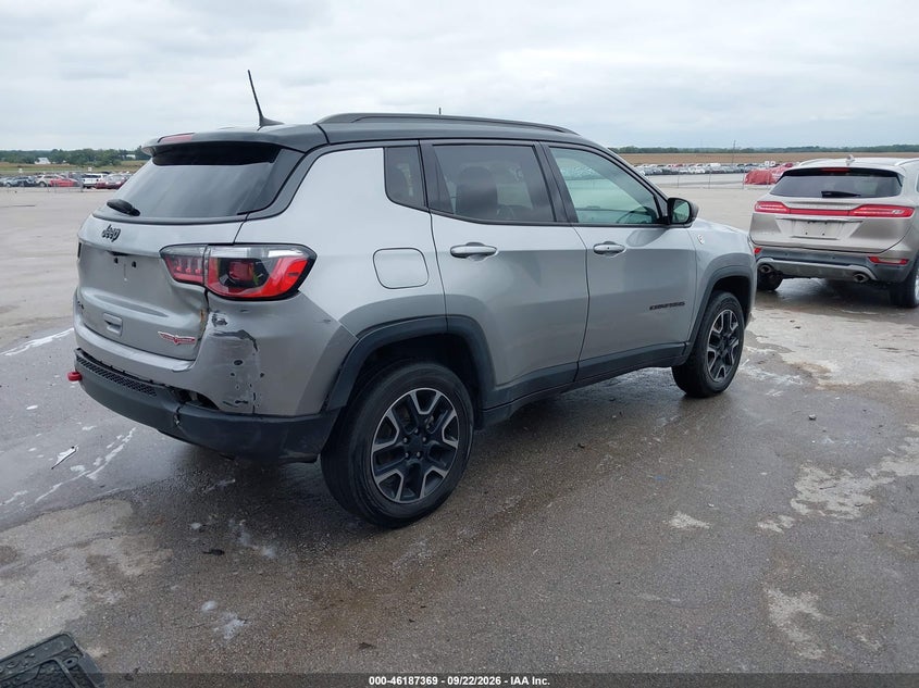 Vin: 3c4njddb6kt721483, lot: 46687253, jeep compass trailhawk 4x4 20194