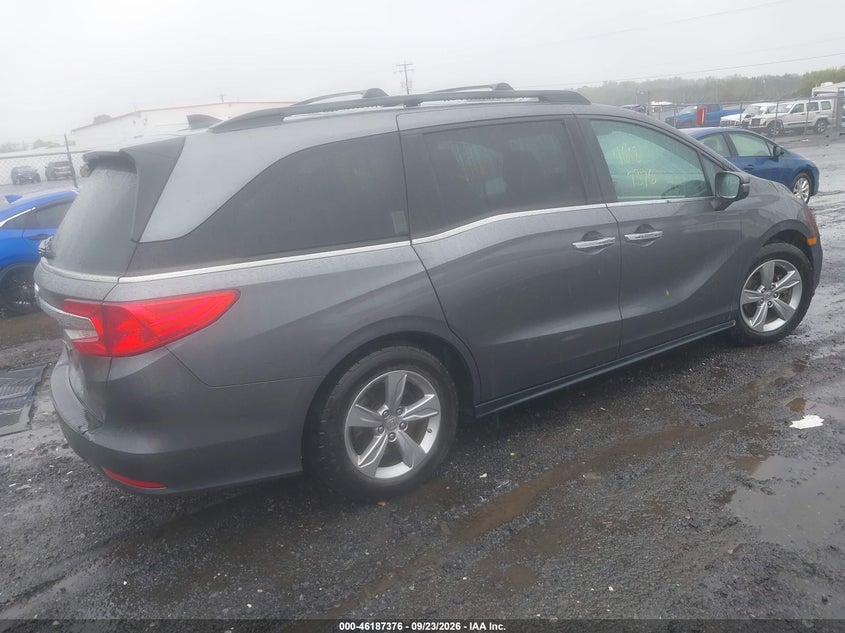 Vin: 5fnrl6h72jb025147, lot: 46687260, honda odyssey ex-l 20184