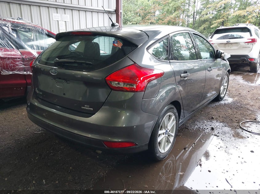 Vin: 1fadp3k22gl393401, lot: 46687261, ford focus se 20164