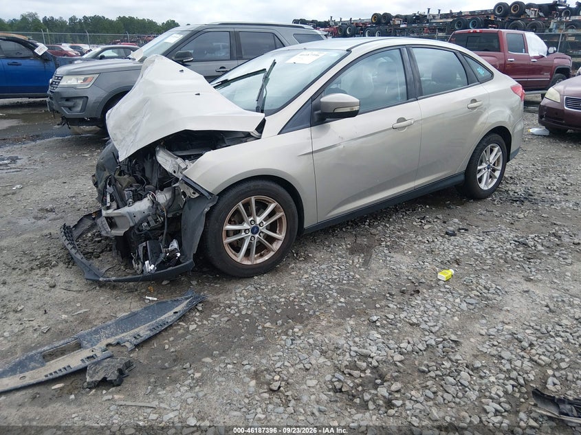 Vin: 1fadp3f24gl264117, lot: 46687280, ford focus se 20162