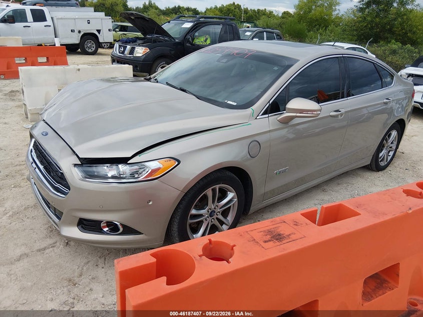 Vin: 3fa6p0su0fr147231, lot: 46687291, ford fusion energi titanium 20152