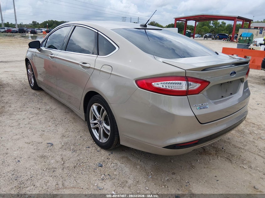 Vin: 3fa6p0su0fr147231, lot: 46687291, ford fusion energi titanium 20153