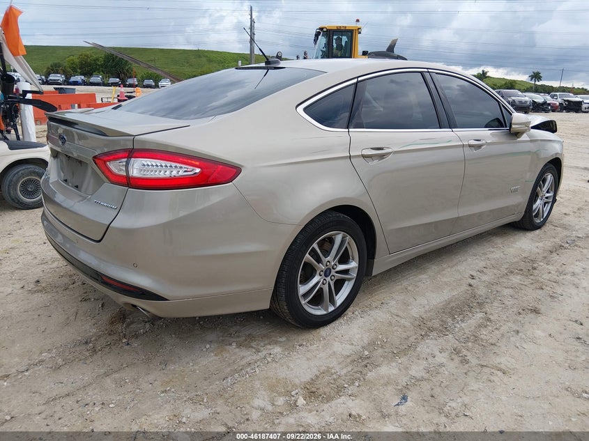 Vin: 3fa6p0su0fr147231, lot: 46687291, ford fusion energi titanium 20154
