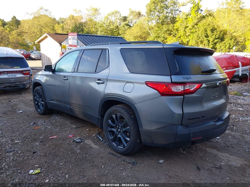 Vin: 1gnevjkw2mj178658, lot: 46687330, chevrolet traverse awd rs 20213