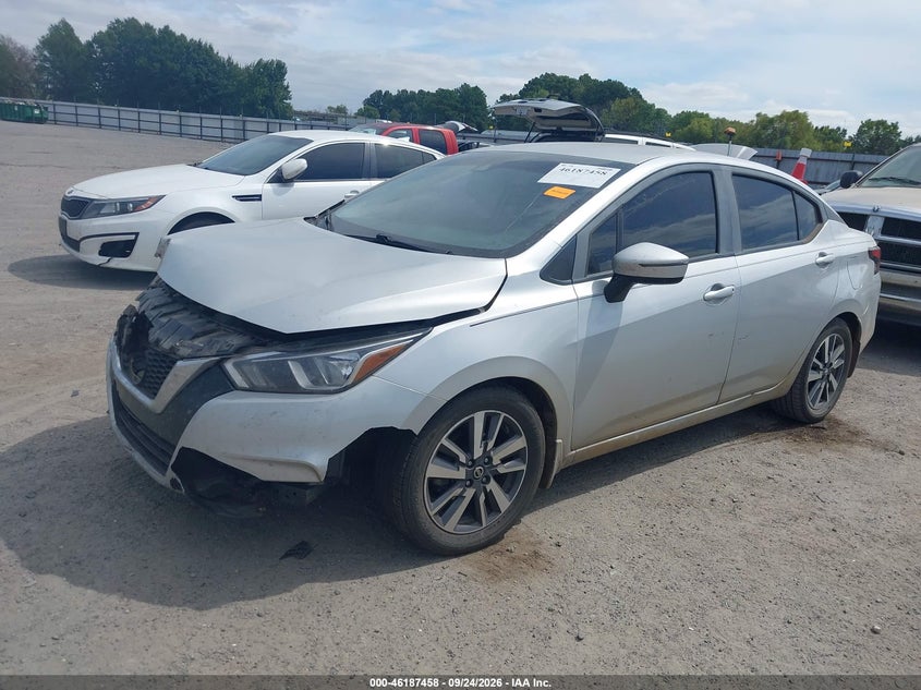 Vin: 3n1cn8ev1ll822480, lot: 46687342, nissan versa sv xtronic cvt 20202