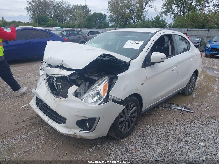 Vin: ml32f4fj1khf18014, lot: 46687344, mitsubishi mirage g4 se 20192