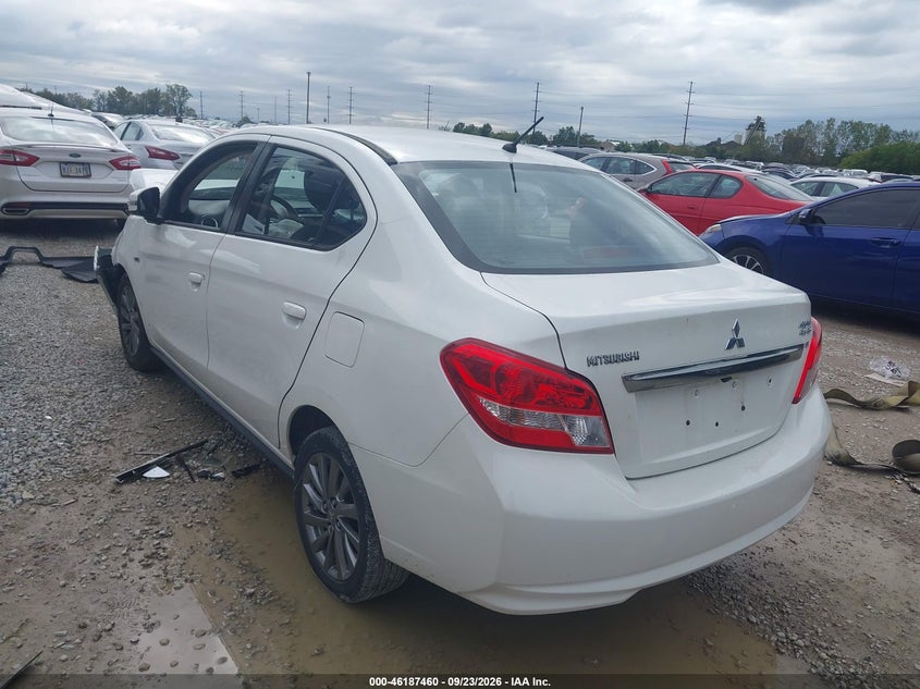 Vin: ml32f4fj1khf18014, lot: 46687344, mitsubishi mirage g4 se 20193