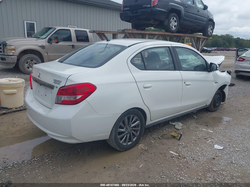 Vin: ml32f4fj1khf18014, lot: 46687344, mitsubishi mirage g4 se 20194