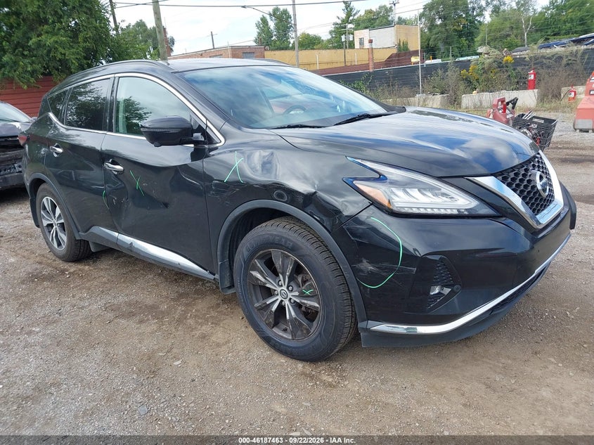 Vin: 5n1az2ms4kn142662, lot: 46687346, nissan murano sv 2019 img_1