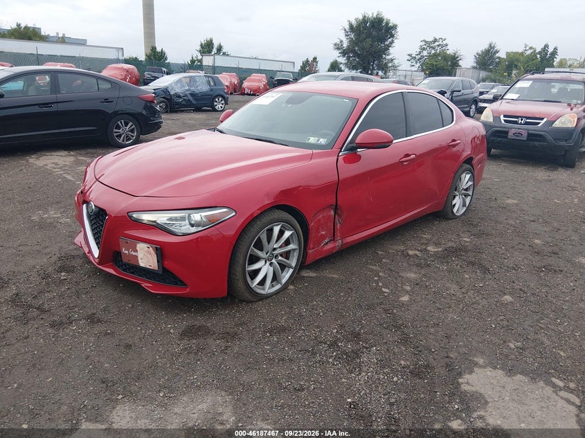 Vin: zarfananxk7603195, lot: 46687351, alfa romeo giulia awd 20192