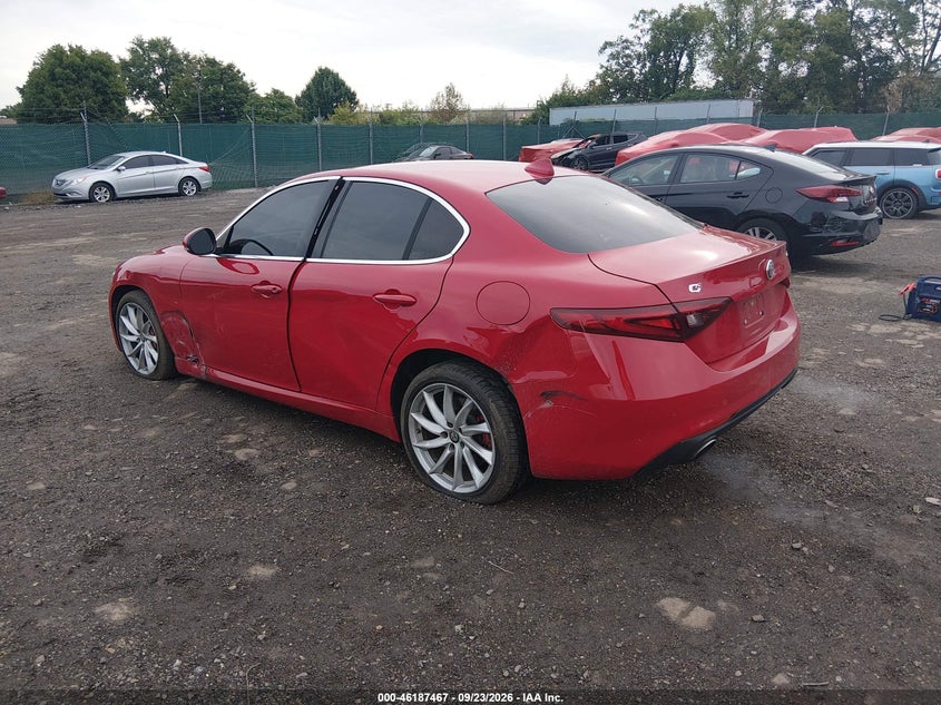 Vin: zarfananxk7603195, lot: 46687351, alfa romeo giulia awd 20193