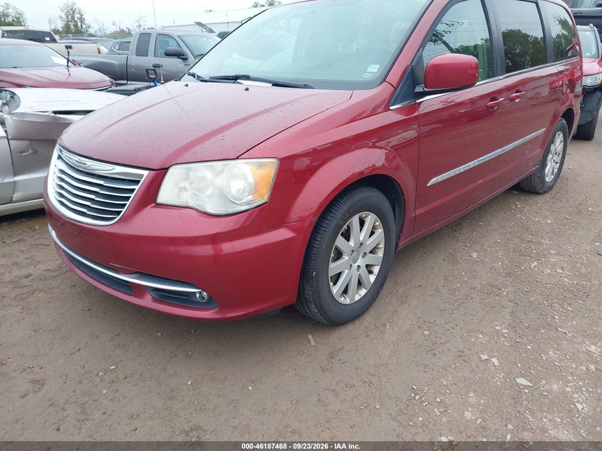 Vin: 2c4rc1bg7er332626, lot: 46687352, chrysler town & country touring 20142
