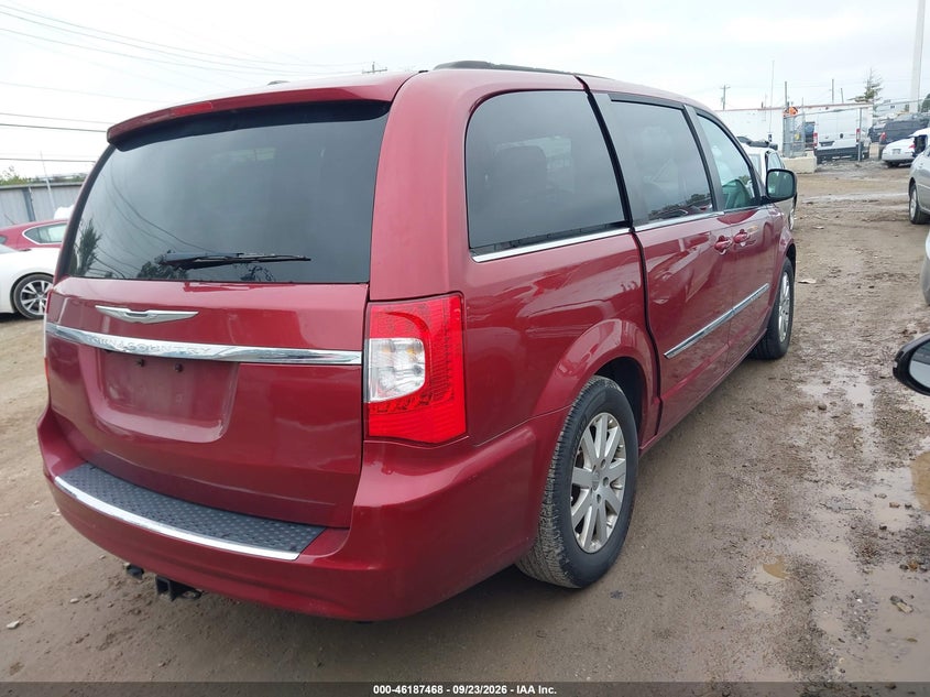 Vin: 2c4rc1bg7er332626, lot: 46687352, chrysler town & country touring 20144