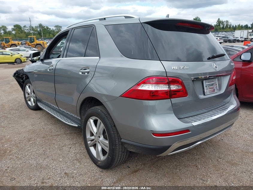 Vin: 4jgda5hbxda200770, lot: 46687379, mercedes-benz m-class ml 350 20133