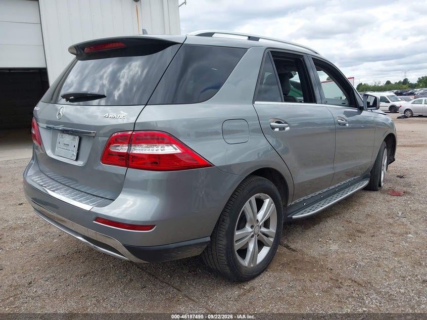 Vin: 4jgda5hbxda200770, lot: 46687379, mercedes-benz m-class ml 350 20134