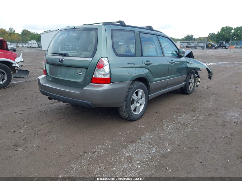 SUBARU FORESTER 2006 VIN JF1SG67666H735230