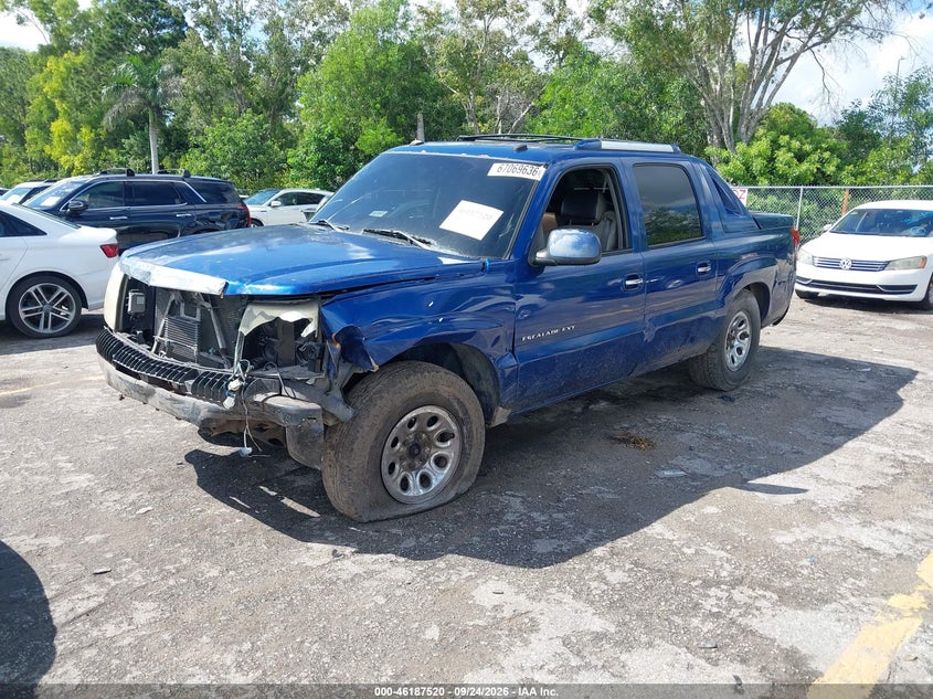 CADILLAC ESCALADE EXT 2003 VIN 3GYEK63N03G194629