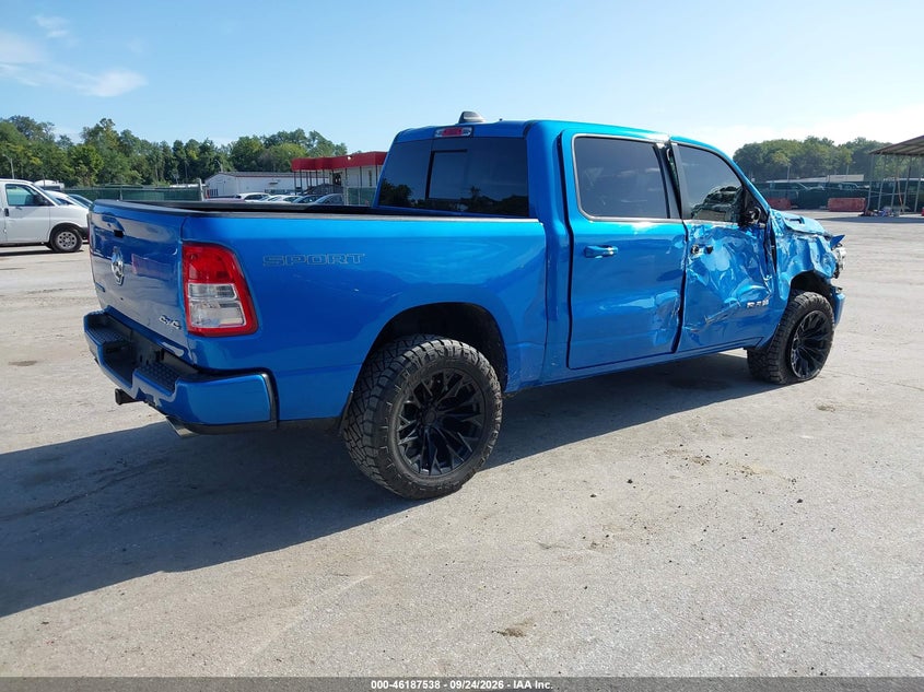 Vin: 1c6srfftxmn514568, lot: 46687422, ram 1500 big horn 20214