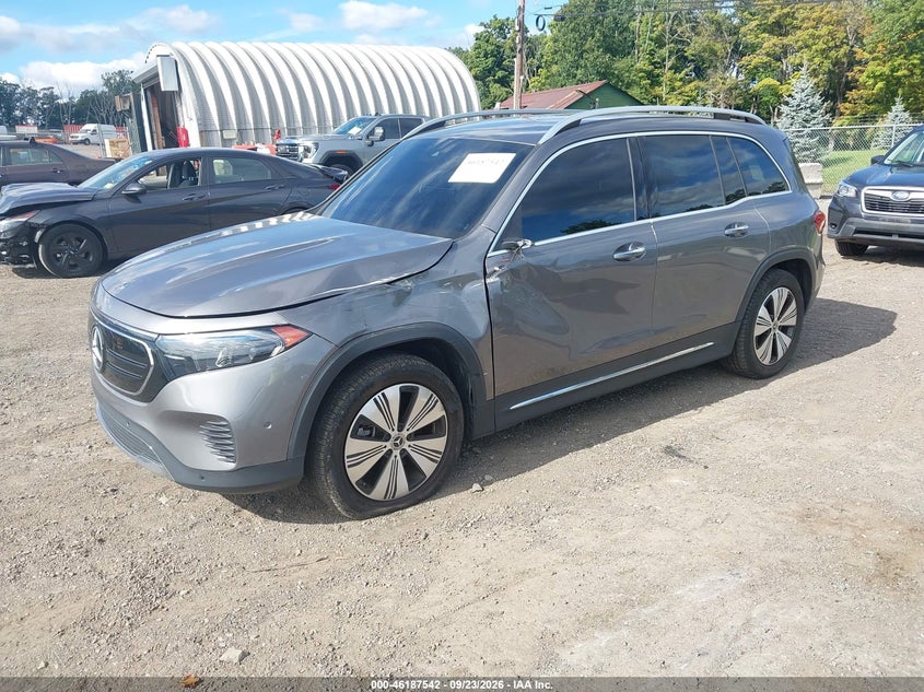 Vin: w1n9m0kb5pn056919, lot: 46687426, mercedes-benz eqb 300 suv 4matic 20232