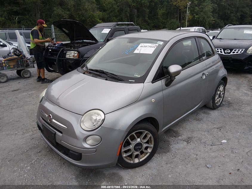 Vin: 3c3cffar0ft590194, lot: 46687450, fiat 500 pop 20152