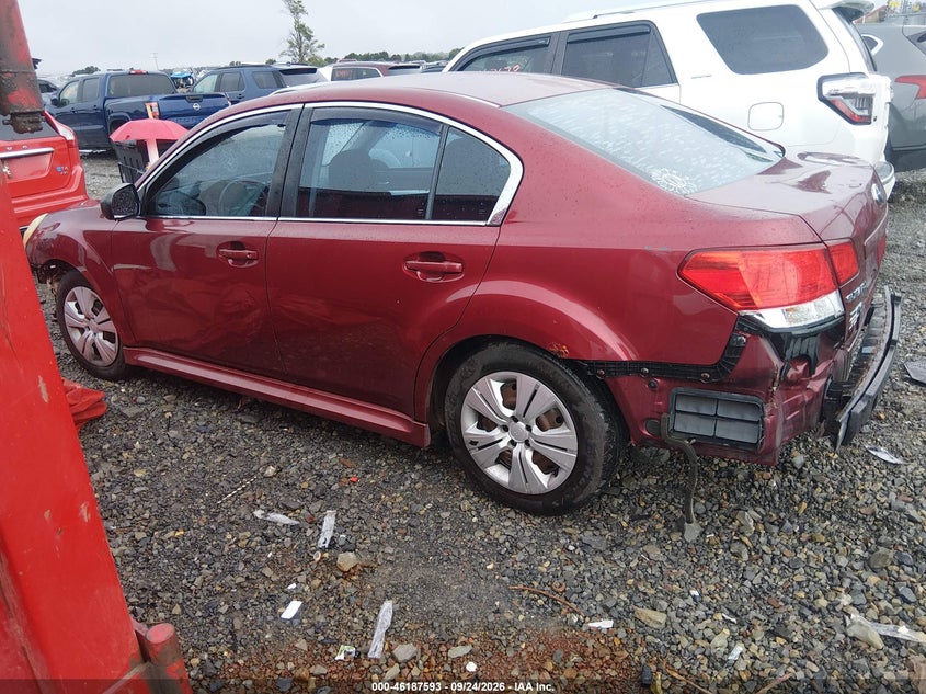 Vin: 4s3bmca69b3216366, lot: 46687477, subaru legacy 2.5i 20113
