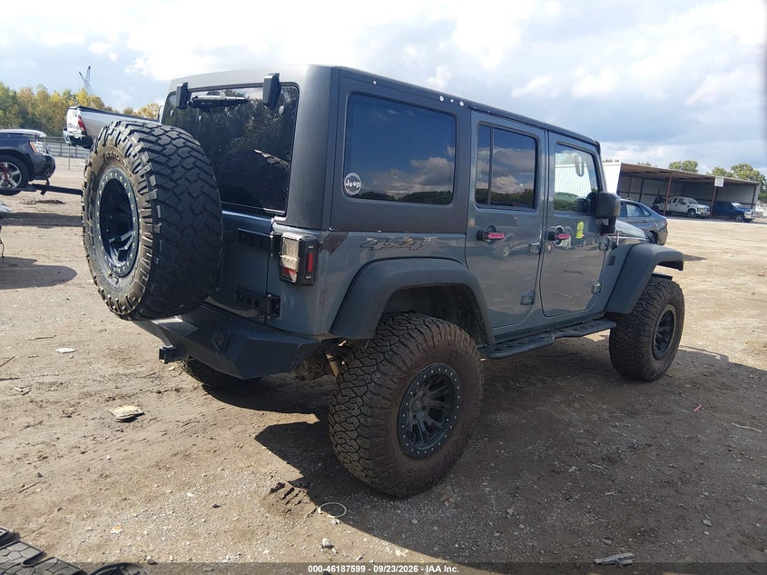 Vin: 1c4bjwdg2el314268, lot: 46687483, jeep wrangler unlimited sport 20144