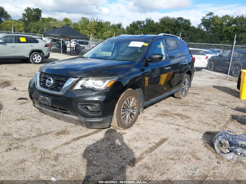 Vin: 5n1dr2mm1kc583577, lot: 46687506, nissan pathfinder s 20192