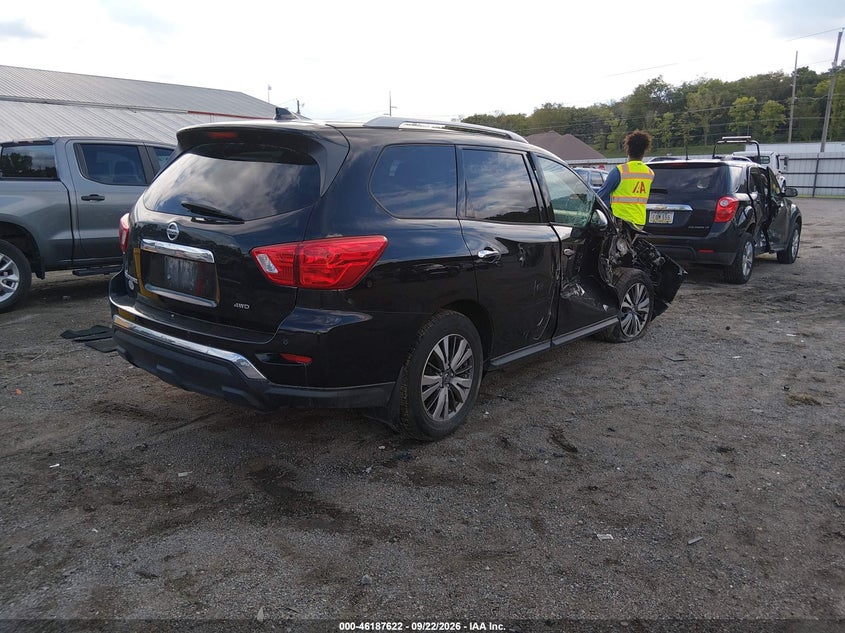 Vin: 5n1dr2mm1kc583577, lot: 46687506, nissan pathfinder s 20194