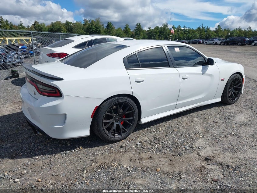 Vin: 2c3cdxgj7jh126270, lot: 46687524, dodge charger r/t scat pack rwd 20184