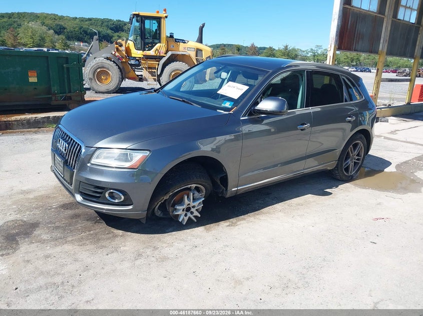 Vin: wa1l2afp7ha018058, lot: 46687544, audi q5 2.0t premium 20172