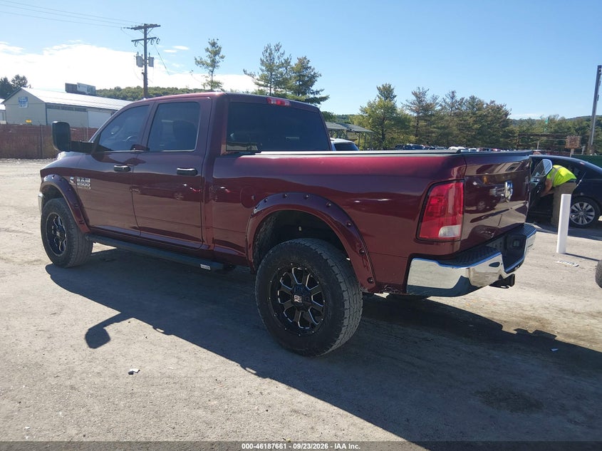 Vin: 3c6ur5cl6hg676350, lot: 46687545, ram 2500 tradesman  4x4 6'4 box 20173