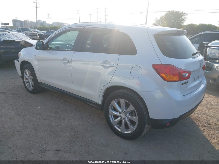 Vin: 4a4ap3au9fe029987, lot: 46687547, mitsubishi outlander sport es 20153