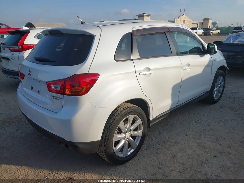 Vin: 4a4ap3au9fe029987, lot: 46687547, mitsubishi outlander sport es 20154