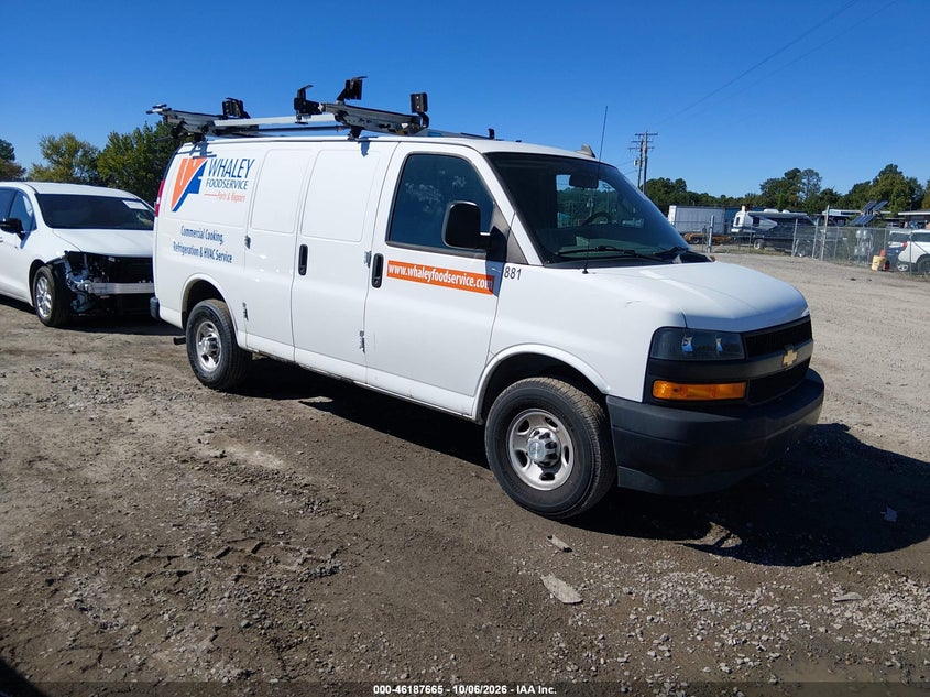 Vin: 1gcwgafp7m1288454, lot: 46687549, chevrolet cargo express rwd 2500 regular wheelbase wt 20211