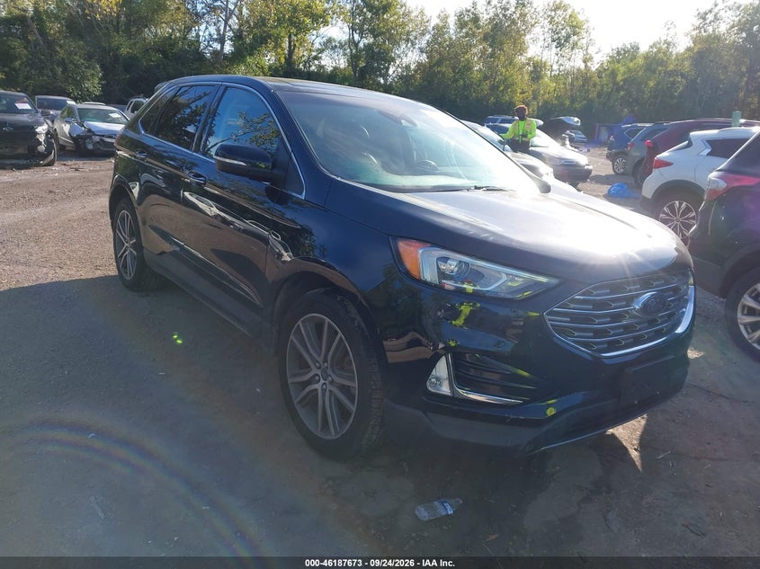 Vin: 2fmpk4k97kbb74611, lot: 46687557, ford edge titanium 2019 img_1