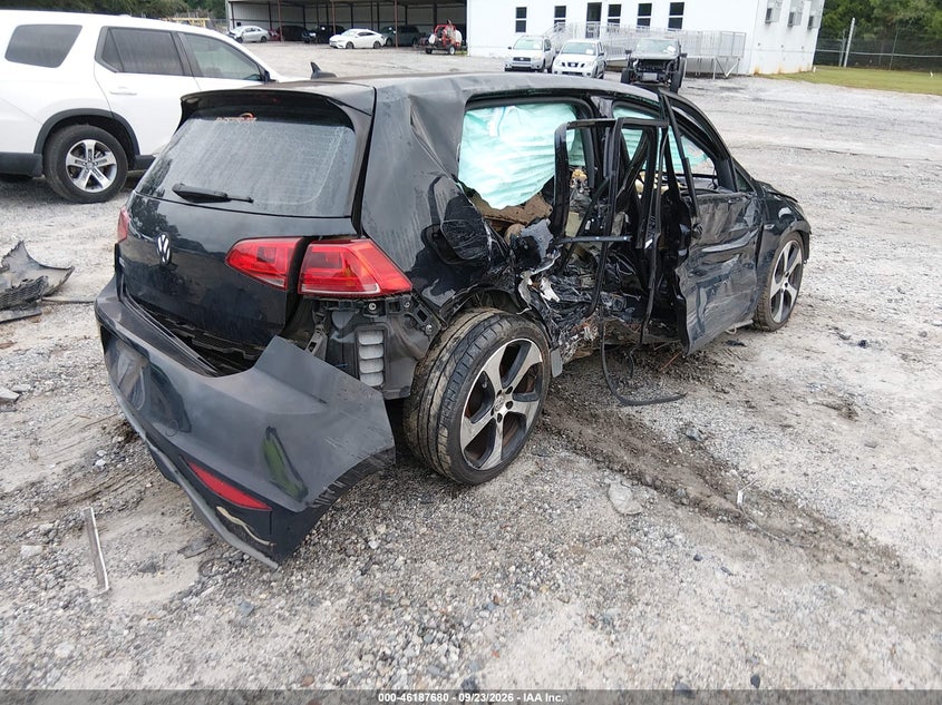 Vin: 3vw5t7au0fm088722, lot: 46687564, volkswagen golf gti 2.0t se 4-door 20154