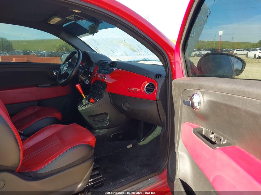 FIAT 500 2012 VIN 3C3CFFFH8CT379501