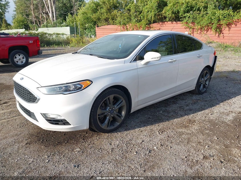 Vin: 3fa6p0vpxhr263707, lot: 46687581, ford fusion sport 20172