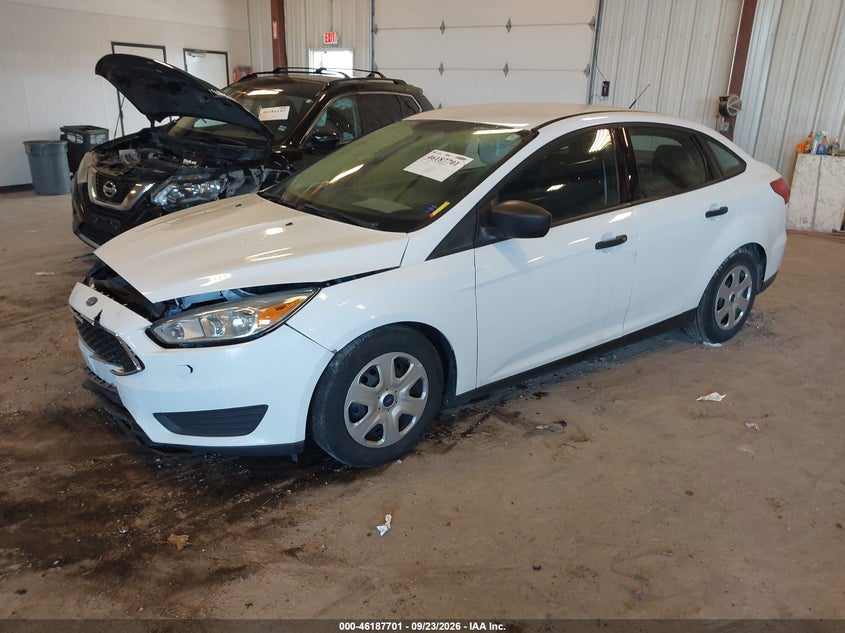 Vin: 1fadp3e25gl378693, lot: 46687585, ford focus s 20162