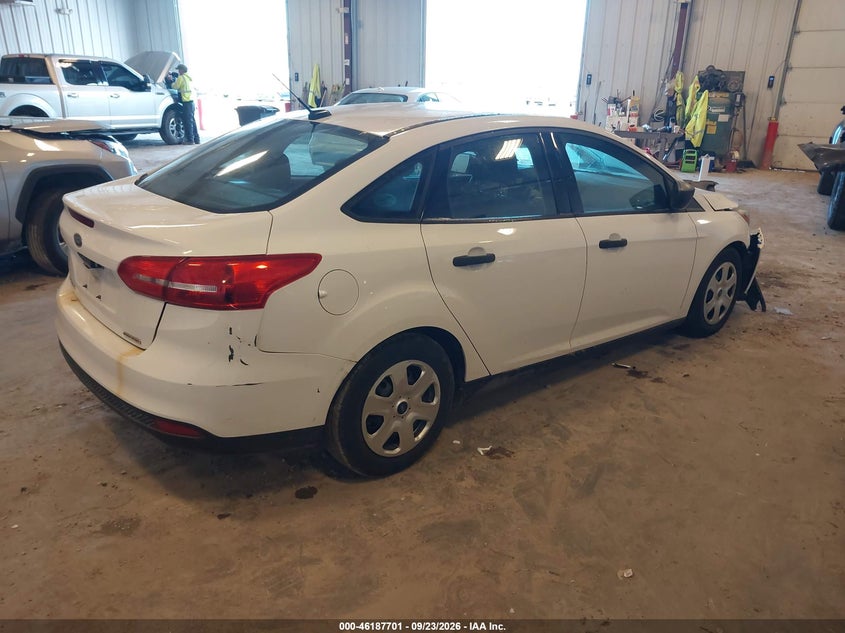 Vin: 1fadp3e25gl378693, lot: 46687585, ford focus s 20164