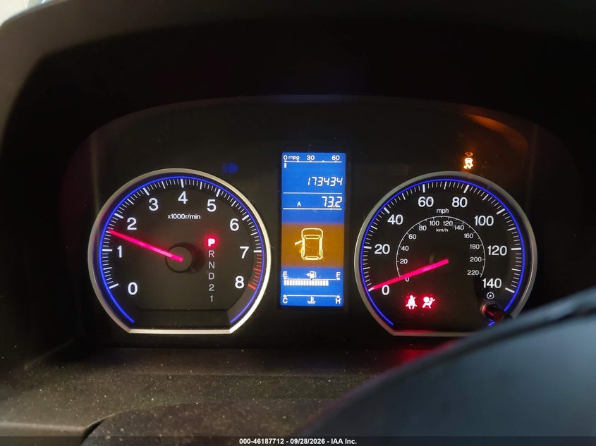HONDA CR-V 2011 VIN 5J6RE4H47BL010012