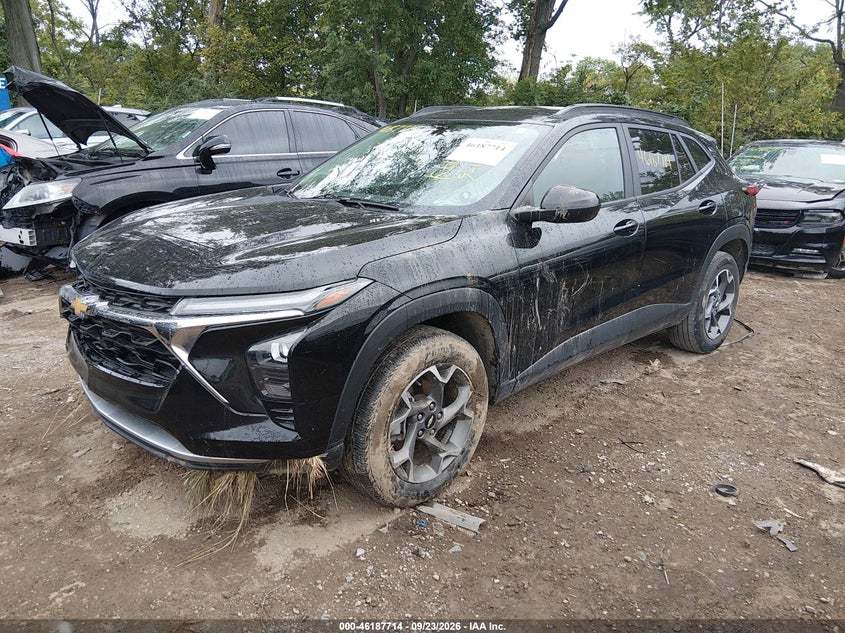 Vin: kl77lhep0sc002906, lot: 46687598, chevrolet trax fwd lt 20252