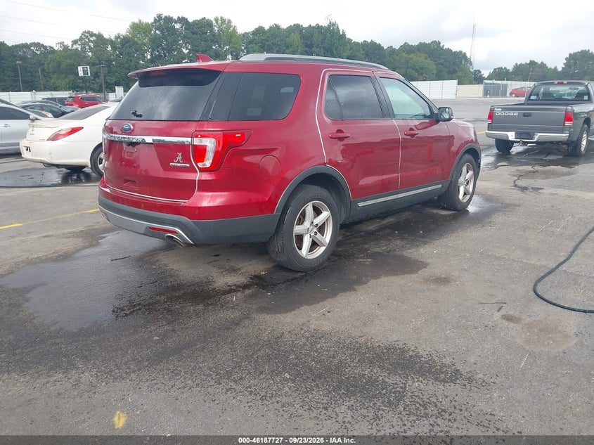 Vin: 1fm5k7d83gga31894, lot: 46687611, ford explorer xlt 20164