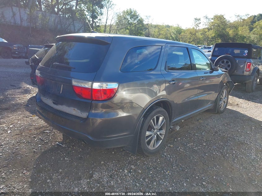 Vin: 1c4rdjag3dc695284, lot: 46687622, dodge durango sxt 20134