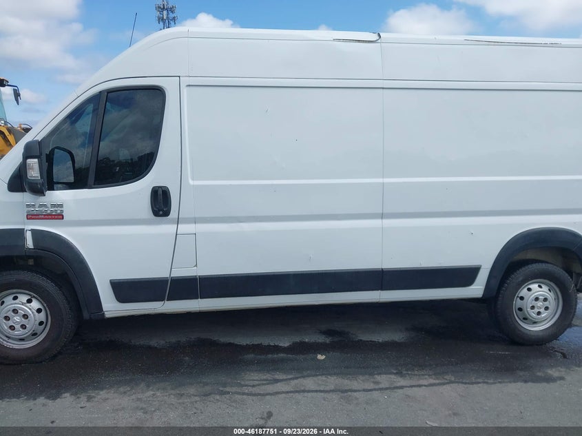 RAM PROMASTER 2500 2019 VIN 3C6TRVDG9KE507293