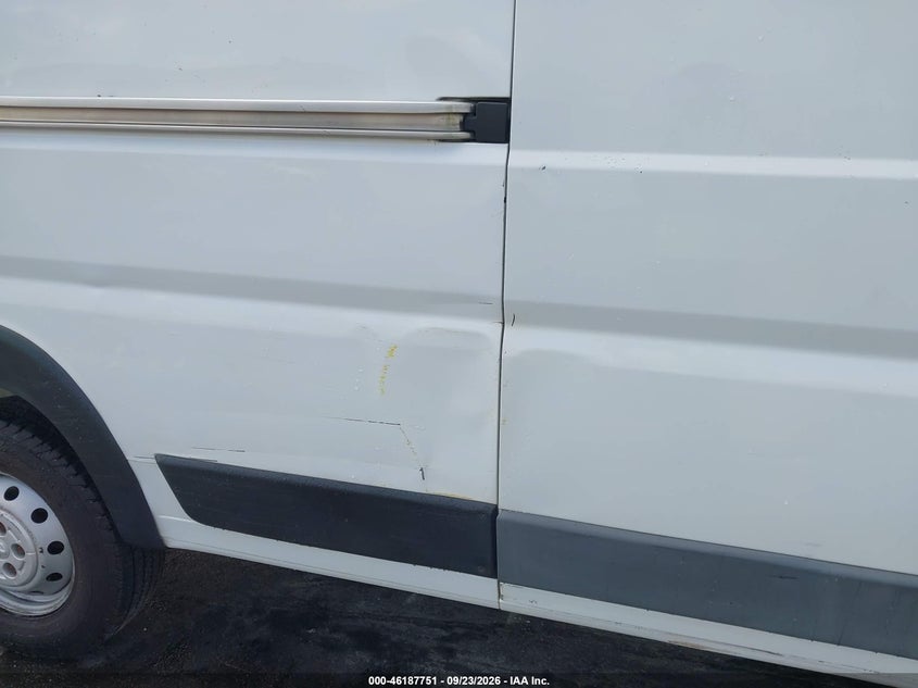 RAM PROMASTER 2500 2019 VIN 3C6TRVDG9KE507293