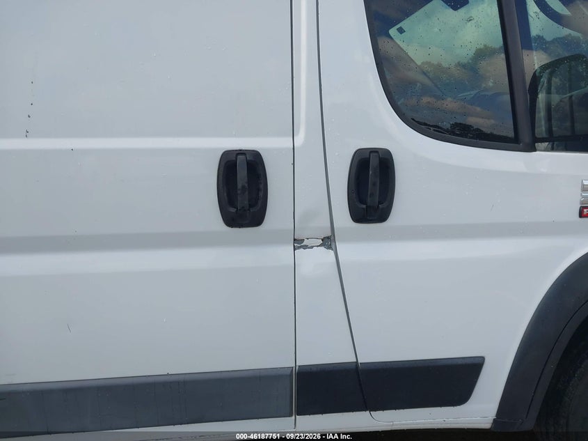 RAM PROMASTER 2500 2019 VIN 3C6TRVDG9KE507293