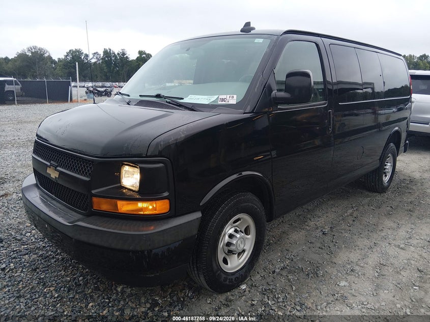 CHEVROLET EXPRESS 2500 2017 VIN 1GAWGEFG8H1263911