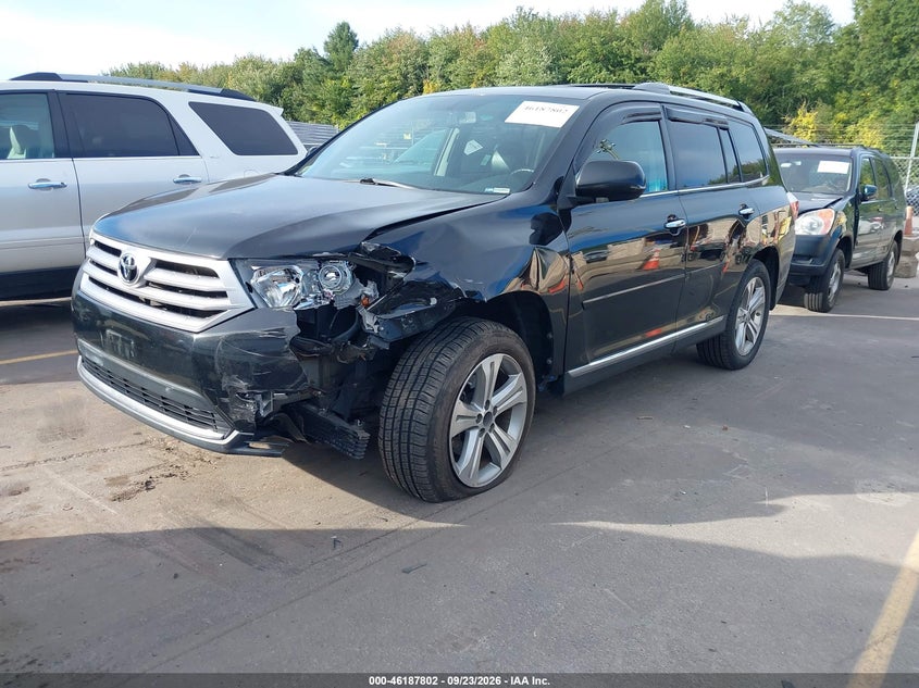 Vin: 5tddk3eh9bs061634, lot: 46687686, toyota highlander limited v6 20112